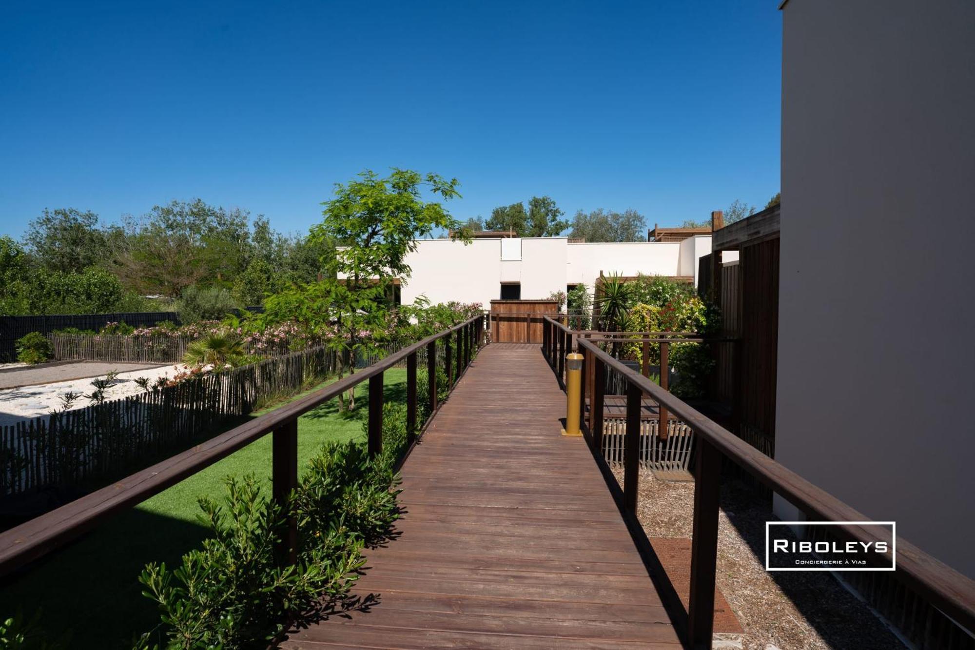 Marina Lodge - Superbe T3 à 400m de la plage de Farinette Vias Exterior foto